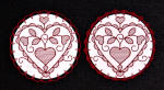 Valentine Coasters