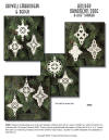 lace holiday ornaments